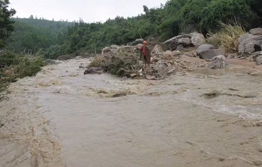 Nhiều diện tích rau màu vụ đông bị cuốn trôi
