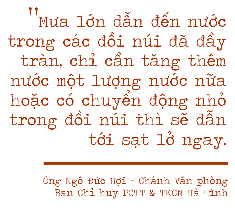 Hà Tĩnh không chủ quan với sạt lở đất