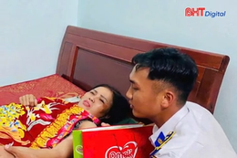 Thượng úy cảnh sát biển ở Hà Tĩnh cứu người gặp nạn giữa đêm