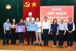Hội Người cao tuổi Việt Nam kết nối nguồn lực hỗ trợ Hà Tĩnh khắc phục hậu quả thiên tai