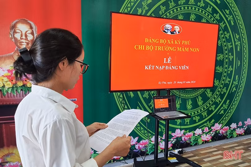 Huyện Kỳ Anh chủ động tạo nguồn phát triển đảng viên mới