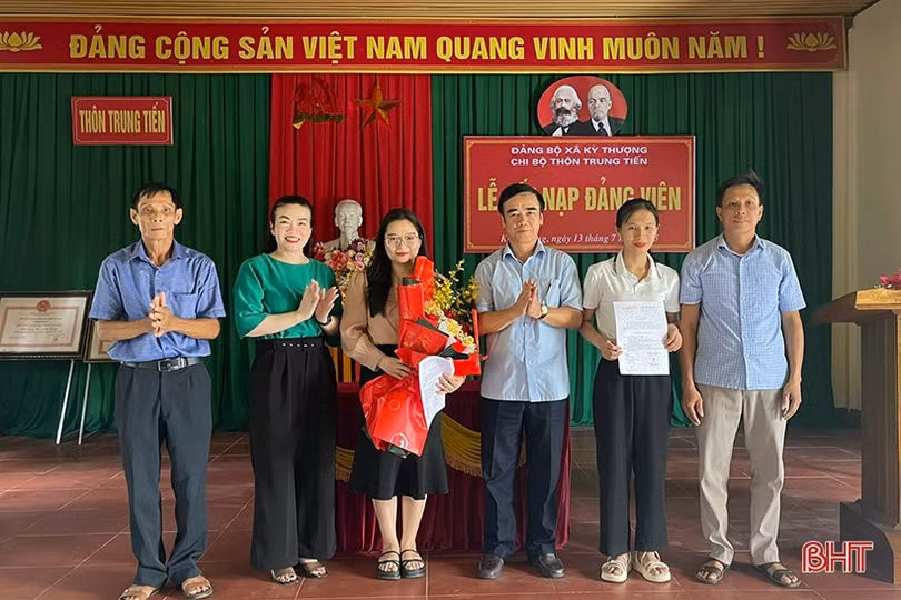 Huyện Kỳ Anh chủ động tạo nguồn phát triển đảng viên mới