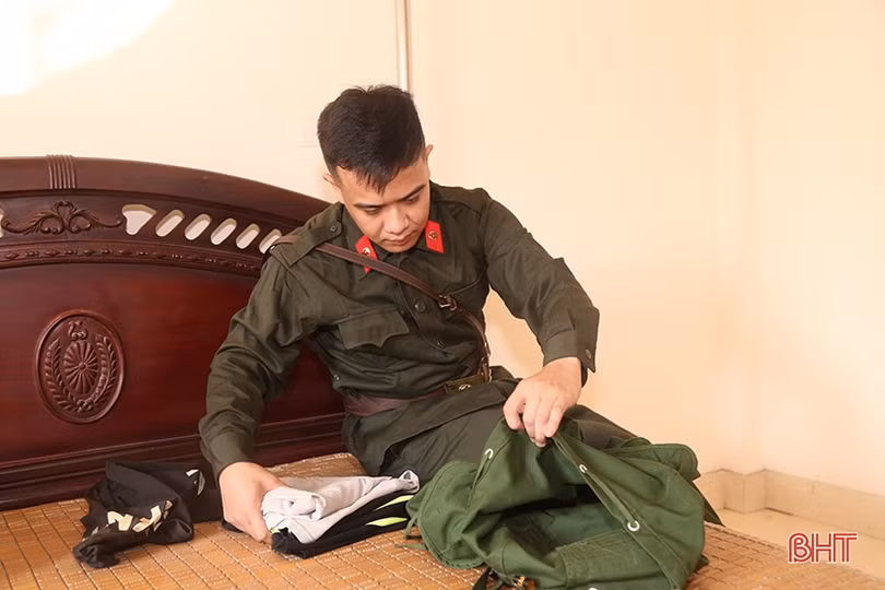 Thanh niên Hà Tĩnh sẵn sàng lên đường thực hiện nghĩa vụ CAND