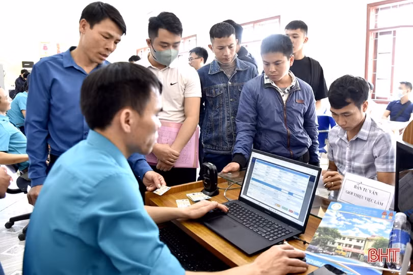 45 công ty, doanh nghiệp đăng ký tuyển dụng lao động Hà Tĩnh