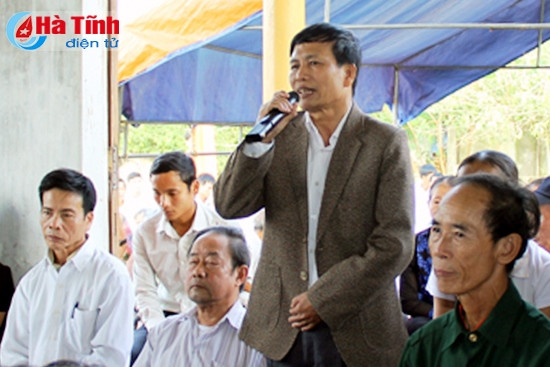 Đoàn ĐBQH và HĐND tỉnh tiếp xúc cử tri các huyện Lộc Hà, Nghi Xuân ảnh 3 Đoàn ĐBQH và HĐND tỉnh tiếp xúc cử tri các huyện Lộc Hà, Nghi Xuân ảnh 3