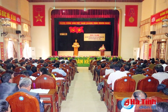 Can Lộc quán triệt NQ Đại hội Đảng bộ tỉnh lần thứ XVIII ảnh 1