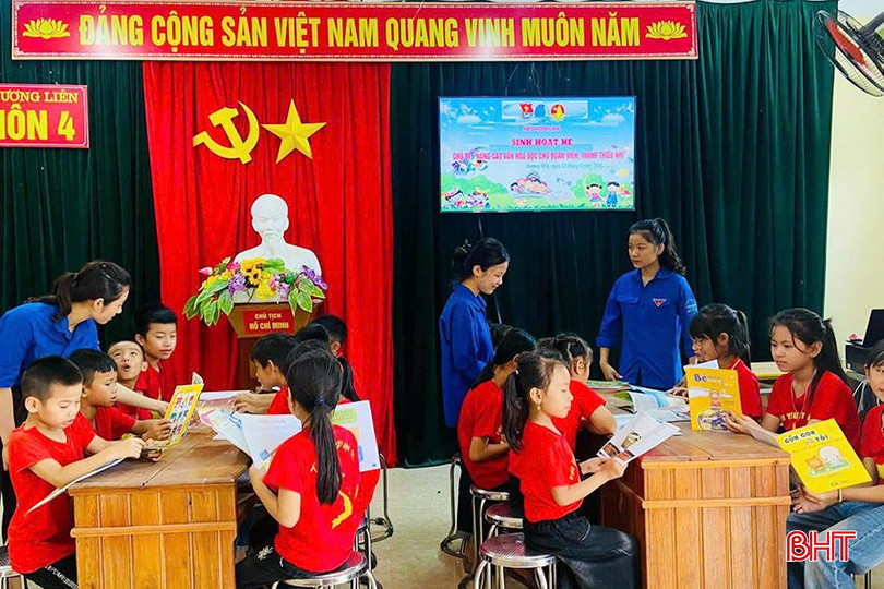 Lan tỏa văn hóa đọc trong đội viên tại huyện Hương Khê. az5759598441153_a460d0f24e7aaa176015d15522e913c0.jpg