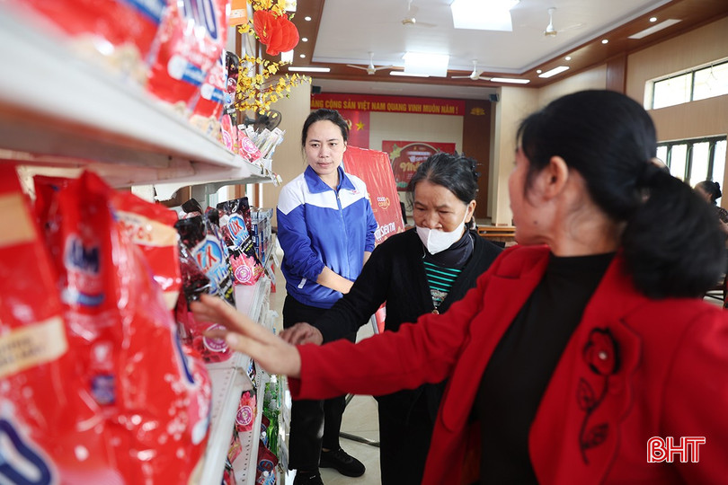 Người dân được lựa chọn đa dạng các mặt hàng và đảm bảo chất lượng.