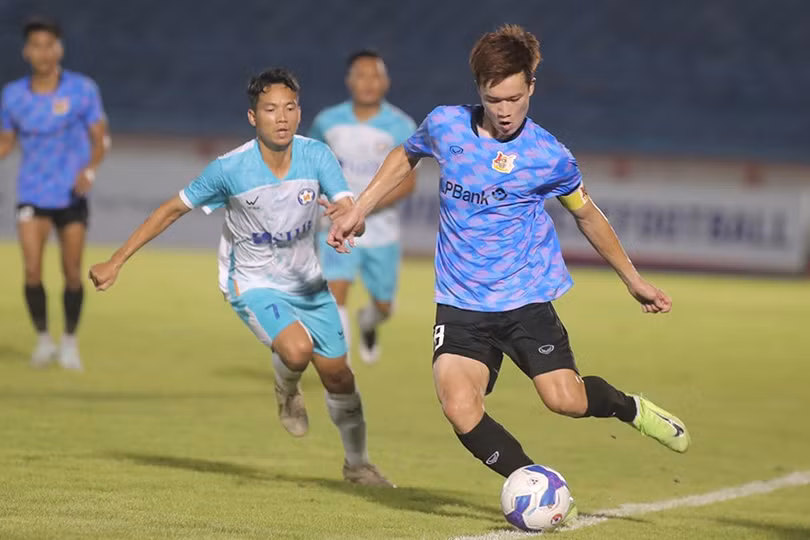 Ninh Bình FC gặp Hồng Lĩnh Hà Tĩnh trong khuôn khổ vòng 1 V.League 2025/26 vào lúc 18h ngày 17/8 trên sân Hà Tĩnh. Ảnh: Ninh Bình FC.