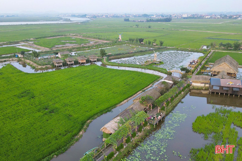 Thôn Trang Liên Nhật là địa điểm du lịch sinh thái hấp dẫn khu vực ven đô. bqbht_br_aa2fa0718d435676b3e241.jpg