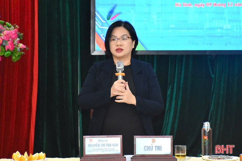 Trưởng Ban Thanh niên nông thôn Trung ương Đoàn Nguyễn Thị Thu Vân kết luận hội nghị. bqbht_br_az6113035020834-876958aa9af4a354fe6d116ec240e83b.jpg