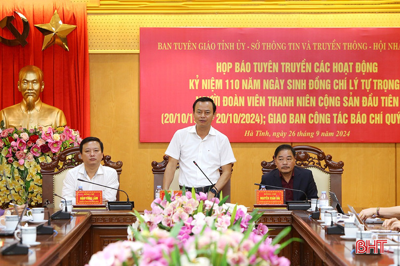 Trưởng ban Tuyên giáo Tỉnh uỷ Hà Văn Hùng kết luận hội nghị aIMG_2702.jpg