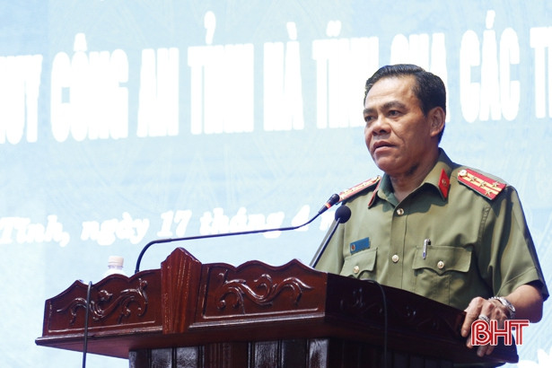 Gặp mặt lãnh đạo, chỉ huy Công an Hà Tĩnh các thời kỳ