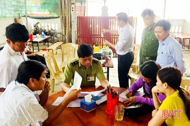 50% cơ sở kinh doanh dịch vụ ăn uống tại Hương Khê chưa có giấy chứng nhận ATVSTP