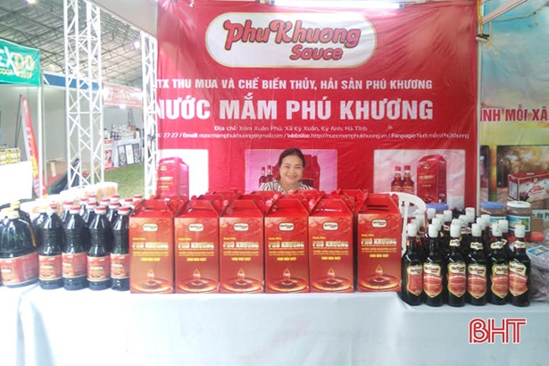 8 doanh nghiệp, HTX Hà Tĩnh tham gia hội chợ thương mại tại TP Hồ Chí Minh