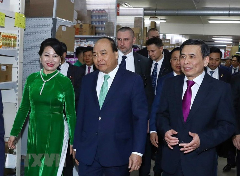 Hình ảnh Thủ tướng Nguyễn Xuân Phúc với cộng đồng người Việt ở Séc