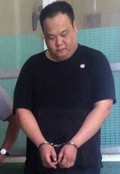 Nghi can nước ngoài bị bắt. Ảnh: Công an cung cấp. Hơn 1,1 tấn ma tuý đá bị bắt ở Sài Gòn