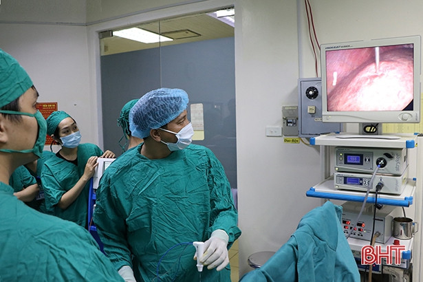 BVĐK Hà Tĩnh điều trị ung thư gan bằng phương pháp đốt nhiệt sóng cao tần