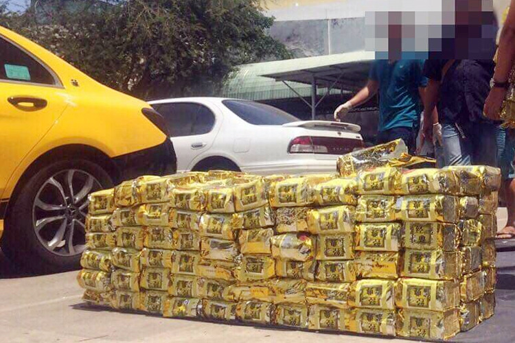 Lô ma tuý lớn nhất từ trước đến nay bị bắt tại TP HCM. Ảnh: Công an cung cấp. Hơn 1,1 tấn ma tuý đá bị bắt ở Sài Gòn