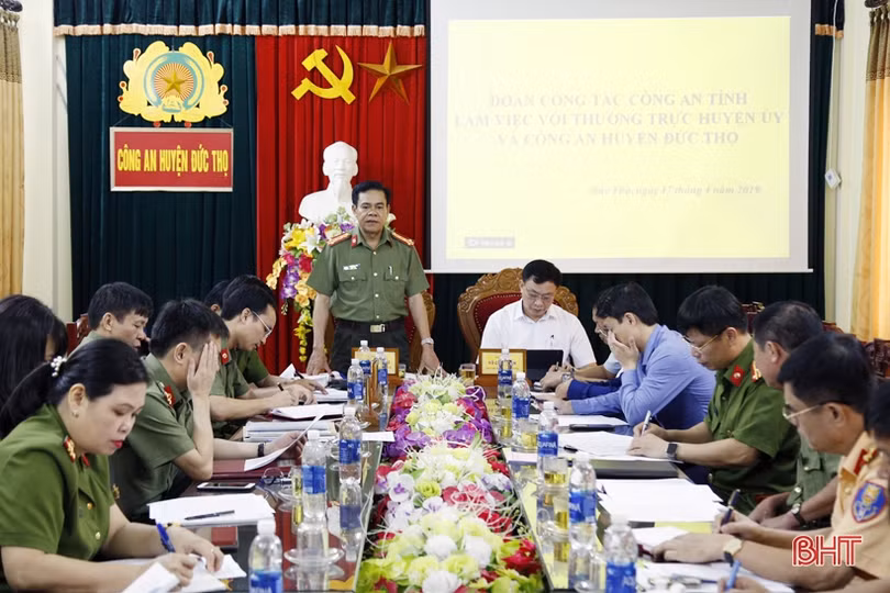 Giám đốc Công an Hà Tĩnh: Tăng cường xử lý khai thác cát trái phép ở Đức Thọ