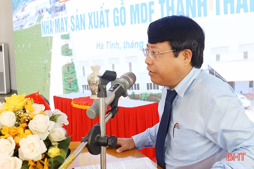 Khánh thành nhà máy sản xuất gỗ gần 1.500 tỷ đồng tại Hà Tĩnh