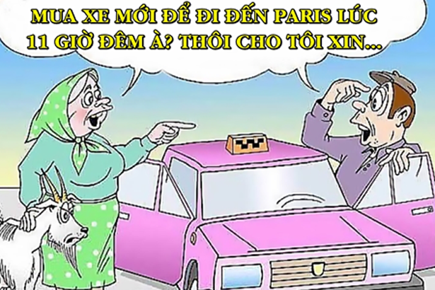 Nguyên nhân vợ không cho chồng mua xe xịn