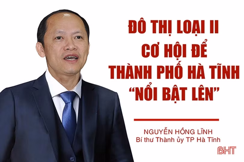 Đô thị loại II - Cơ hội để thành phố Hà Tĩnh “nổi bật lên”