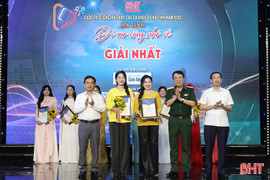 Trao giải Cuộc thi Giọng hát hay các ca khúc về Hà Tĩnh
