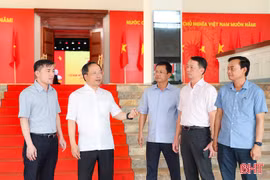 Hoàn thiện các phần việc, sẵn sàng cho lễ kỷ niệm 120 năm Ngày sinh Tổng Bí thư Hà Huy Tập