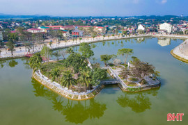 Hồ Bình Sơn - điểm nhấn cảnh quan giữa lòng phố núi Hà Tĩnh