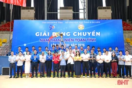 Xã Kỳ Anh vô địch Giải Bóng chuyền nam thanh niên Hà Tĩnh 2026