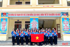 Tuổi trẻ Hà Tĩnh gửi trọn tình yêu Tổ quốc dịp Quốc khánh 2/9