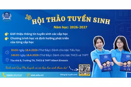 Trường Albert Einstein tổ chức hội thảo tuyển sinh năm học 2026 - 2027