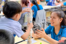 Lan tỏa niềm yêu thích Toán học qua hoạt động trải nghiệm