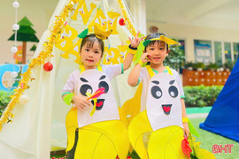 Sôi động lễ hội trái cây của Trường Mầm non Trí Đức