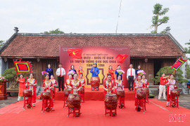 Khai mạc triển lãm Văn Miếu - Quốc Tử Giám và truyền thống giáo dục khoa bảng tỉnh Hà Tĩnh