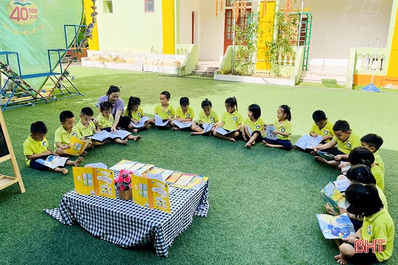 Yêu nghề, mến trẻ, cô giáo mầm non say mê sáng kiến