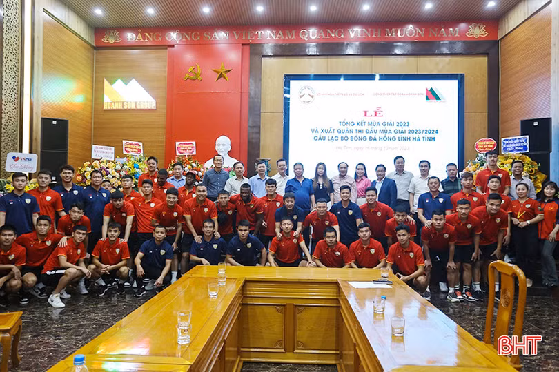 Hồng Lĩnh Hà Tĩnh đặt mục tiêu lọt top 4 V.League 2023/2024