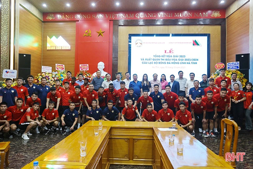 Hồng Lĩnh Hà Tĩnh đặt mục tiêu lọt top 4 V.League 2023/2024
