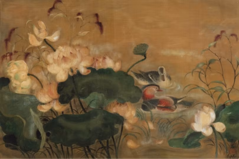 Phiên đấu giá Lộng lẫy và vương giả rao bán tác phẩm của danh họa Việt