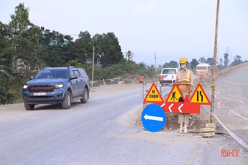 Chấn chỉnh tình trạng mất ATGT khi thi công cao tốc đoạn Diễn Châu - Bãi Vọt