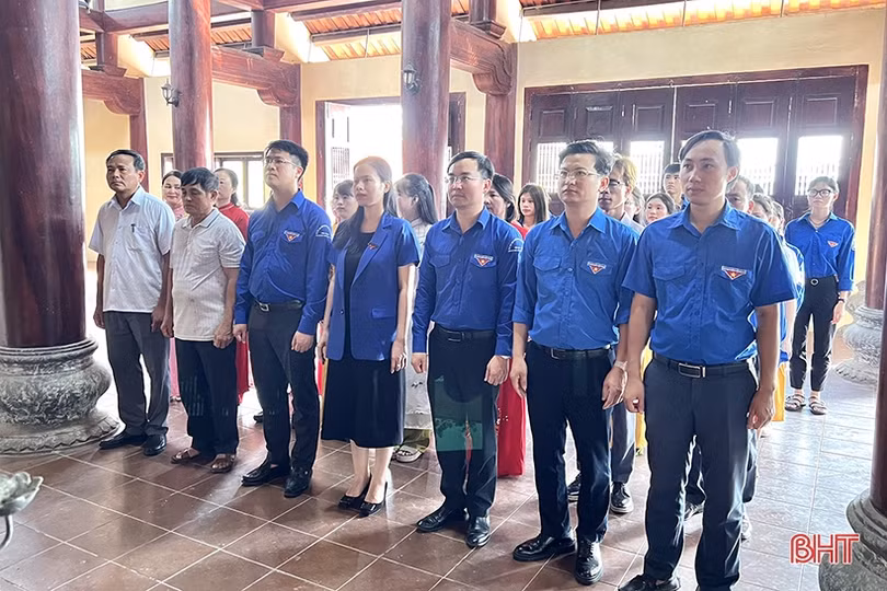 Tuổi trẻ Hà Tĩnh kỷ niệm 109 năm ngày sinh Anh hùng liệt sĩ Lý Tự Trọng