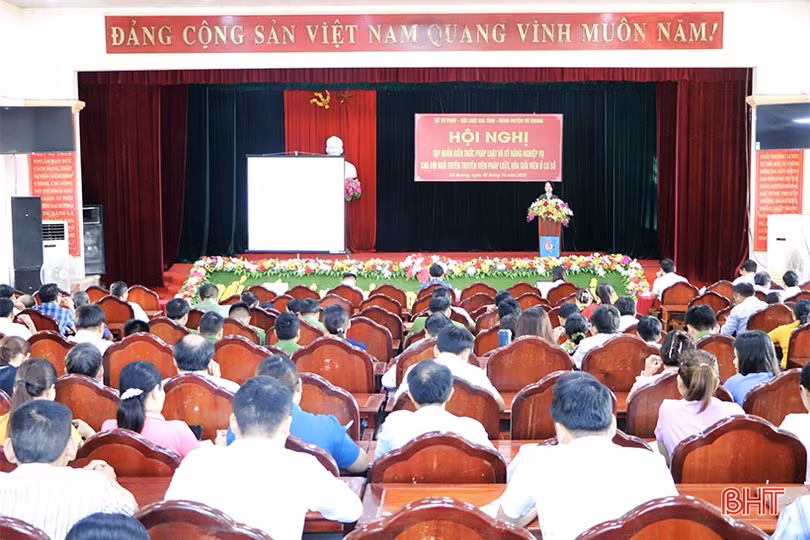 Tổ hoà giải góp phần ổn định an ninh trật tự trên địa bàn Vũ Quang