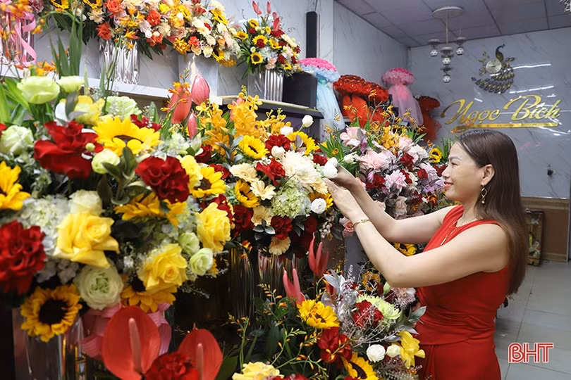 Thỏa sức chọn hoa tươi, quà tặng dịp lễ 20/10 ở TP Hà Tĩnh
