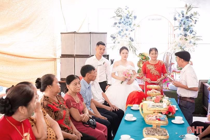 Nói “không” với thuốc lá tại đám cưới