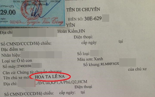 Những tên khai sinh “độc lạ” nhất Việt Nam