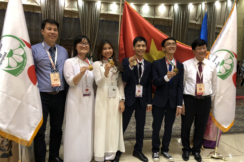 Thí sinh Việt Nam giành điểm cao nhất tại Olympic sinh học quốc tế