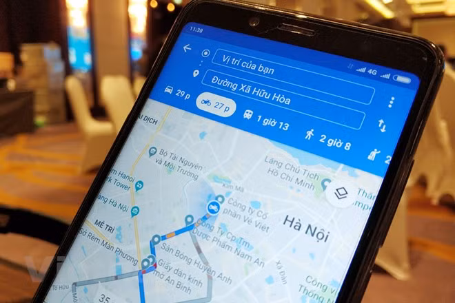 Google Maps đã có tùy chọn dành riêng cho xe máy tại Việt Nam