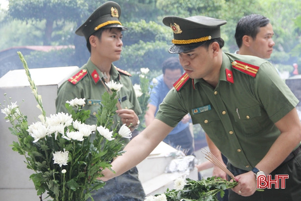 Tuổi trẻ Bộ Công an tổ chức hành trình tri ân Ngã ba Đồng Lộc