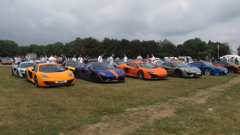 Bãi đậu xe sang đắt đỏ nhất thế giới ở Goodwood 2018